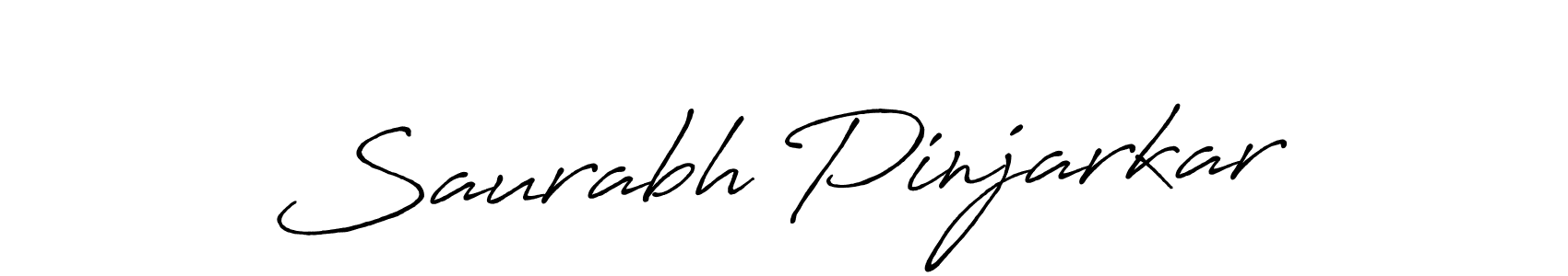 if you are searching for the best signature style for your name Saurabh Pinjarkar. so please give up your signature search. here we have designed multiple signature styles  using Antro_Vectra_Bolder. Saurabh Pinjarkar signature style 7 images and pictures png