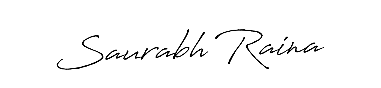 Similarly Antro_Vectra_Bolder is the best handwritten signature design. Signature creator online .You can use it as an online autograph creator for name Saurabh Raina. Saurabh Raina signature style 7 images and pictures png