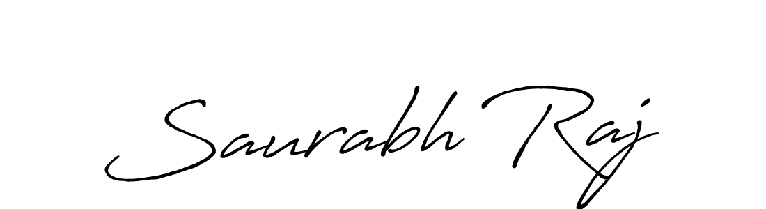 Saurabh Raj stylish signature style. Best Handwritten Sign (Antro_Vectra_Bolder) for my name. Handwritten Signature Collection Ideas for my name Saurabh Raj. Saurabh Raj signature style 7 images and pictures png