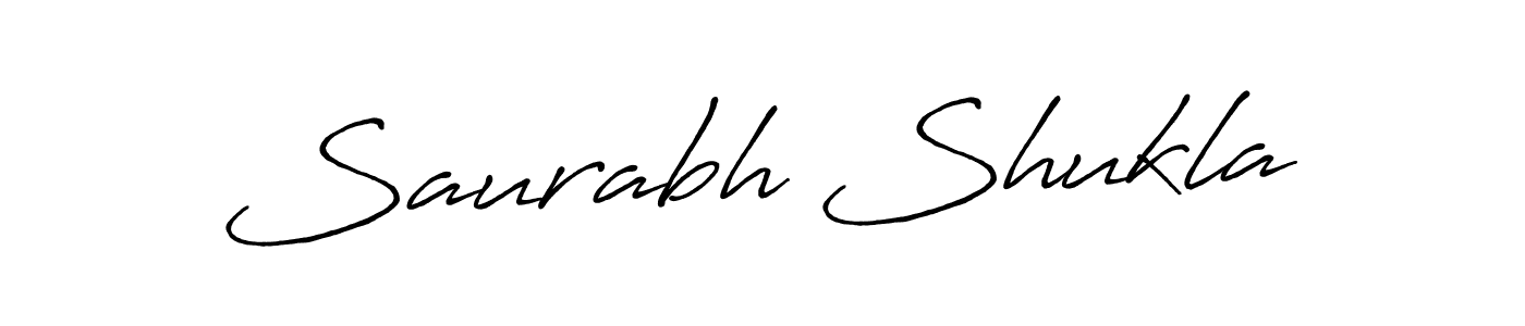 Saurabh Shukla stylish signature style. Best Handwritten Sign (Antro_Vectra_Bolder) for my name. Handwritten Signature Collection Ideas for my name Saurabh Shukla. Saurabh Shukla signature style 7 images and pictures png