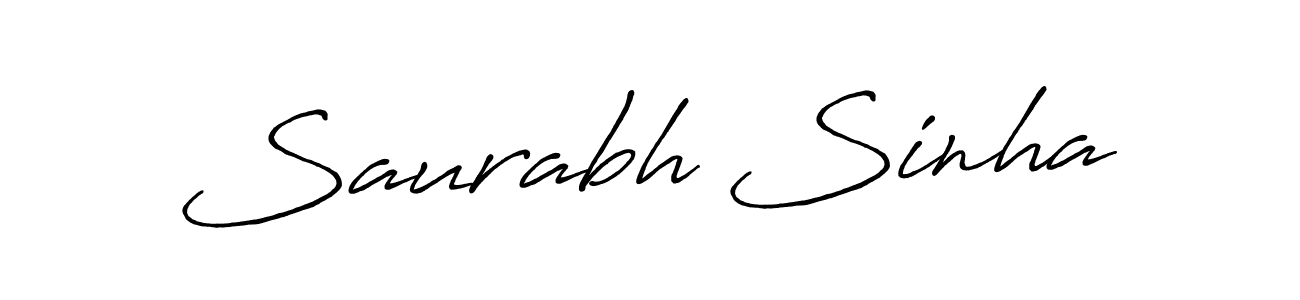 Once you've used our free online signature maker to create your best signature Antro_Vectra_Bolder style, it's time to enjoy all of the benefits that Saurabh Sinha name signing documents. Saurabh Sinha signature style 7 images and pictures png