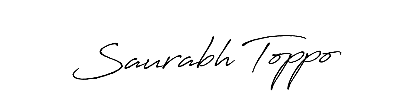 Make a short Saurabh Toppo signature style. Manage your documents anywhere anytime using Antro_Vectra_Bolder. Create and add eSignatures, submit forms, share and send files easily. Saurabh Toppo signature style 7 images and pictures png
