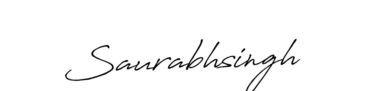 You should practise on your own different ways (Antro_Vectra_Bolder) to write your name (Saurabhsingh) in signature. don't let someone else do it for you. Saurabhsingh signature style 7 images and pictures png