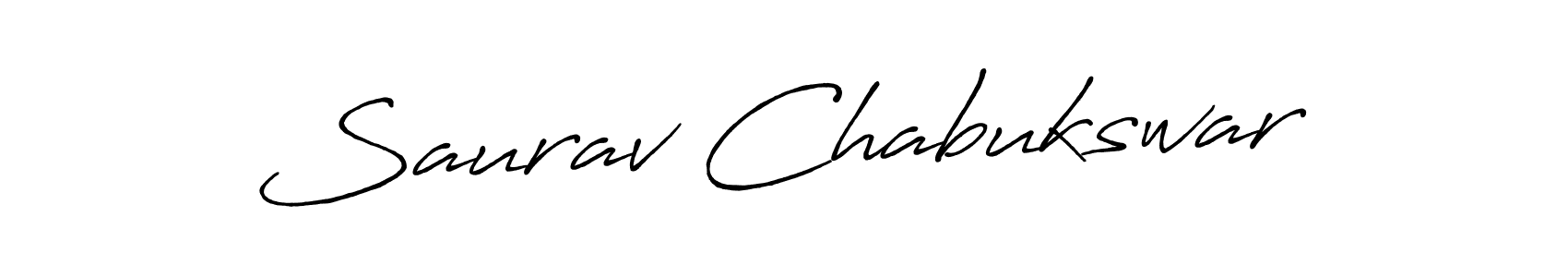 Similarly Antro_Vectra_Bolder is the best handwritten signature design. Signature creator online .You can use it as an online autograph creator for name Saurav Chabukswar. Saurav Chabukswar signature style 7 images and pictures png