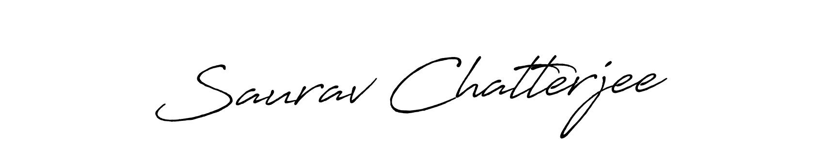 Use a signature maker to create a handwritten signature online. With this signature software, you can design (Antro_Vectra_Bolder) your own signature for name Saurav Chatterjee. Saurav Chatterjee signature style 7 images and pictures png