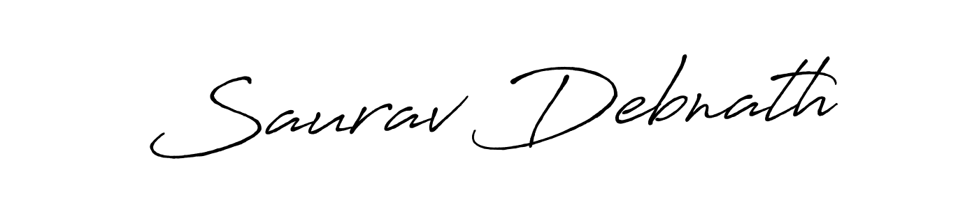 Also we have Saurav Debnath name is the best signature style. Create professional handwritten signature collection using Antro_Vectra_Bolder autograph style. Saurav Debnath signature style 7 images and pictures png