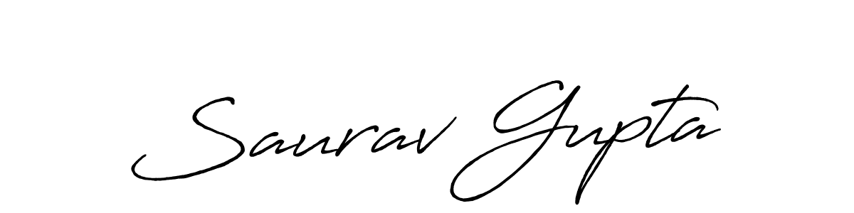 You should practise on your own different ways (Antro_Vectra_Bolder) to write your name (Saurav Gupta) in signature. don't let someone else do it for you. Saurav Gupta signature style 7 images and pictures png