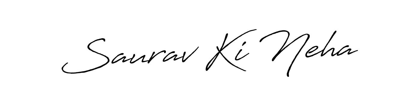 Here are the top 10 professional signature styles for the name Saurav Ki Neha. These are the best autograph styles you can use for your name. Saurav Ki Neha signature style 7 images and pictures png