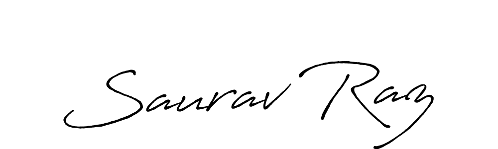 You can use this online signature creator to create a handwritten signature for the name Saurav Raz. This is the best online autograph maker. Saurav Raz signature style 7 images and pictures png