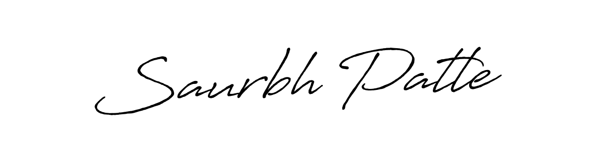 Also You can easily find your signature by using the search form. We will create Saurbh Patle name handwritten signature images for you free of cost using Antro_Vectra_Bolder sign style. Saurbh Patle signature style 7 images and pictures png