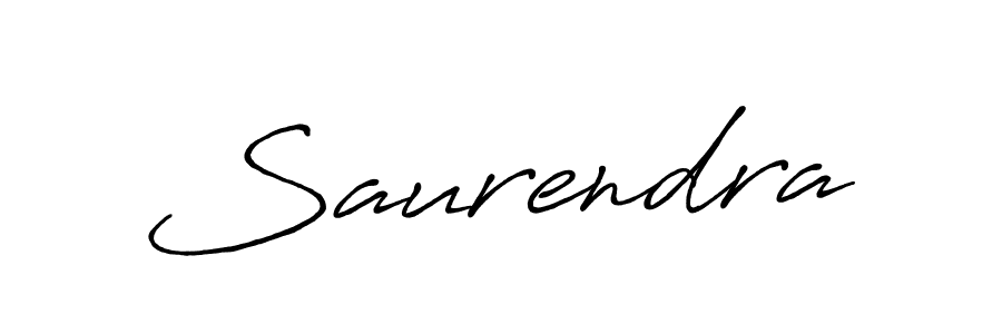 Create a beautiful signature design for name Saurendra. With this signature (Antro_Vectra_Bolder) fonts, you can make a handwritten signature for free. Saurendra signature style 7 images and pictures png