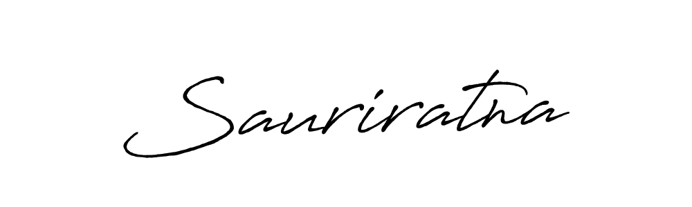 Use a signature maker to create a handwritten signature online. With this signature software, you can design (Antro_Vectra_Bolder) your own signature for name Sauriratna. Sauriratna signature style 7 images and pictures png