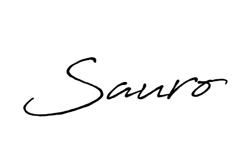 Design your own signature with our free online signature maker. With this signature software, you can create a handwritten (Antro_Vectra_Bolder) signature for name Sauro. Sauro signature style 7 images and pictures png