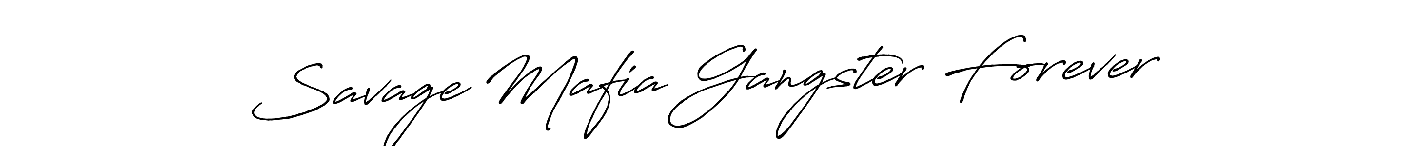 The best way (Antro_Vectra_Bolder) to make a short signature is to pick only two or three words in your name. The name Savage Mafia Gangster Forever include a total of six letters. For converting this name. Savage Mafia Gangster Forever signature style 7 images and pictures png