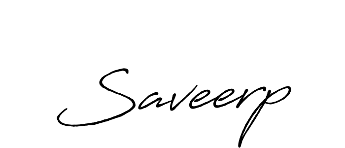 Make a beautiful signature design for name Saveerp. With this signature (Antro_Vectra_Bolder) style, you can create a handwritten signature for free. Saveerp signature style 7 images and pictures png