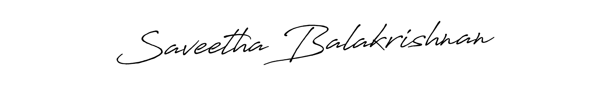 Saveetha Balakrishnan stylish signature style. Best Handwritten Sign (Antro_Vectra_Bolder) for my name. Handwritten Signature Collection Ideas for my name Saveetha Balakrishnan. Saveetha Balakrishnan signature style 7 images and pictures png