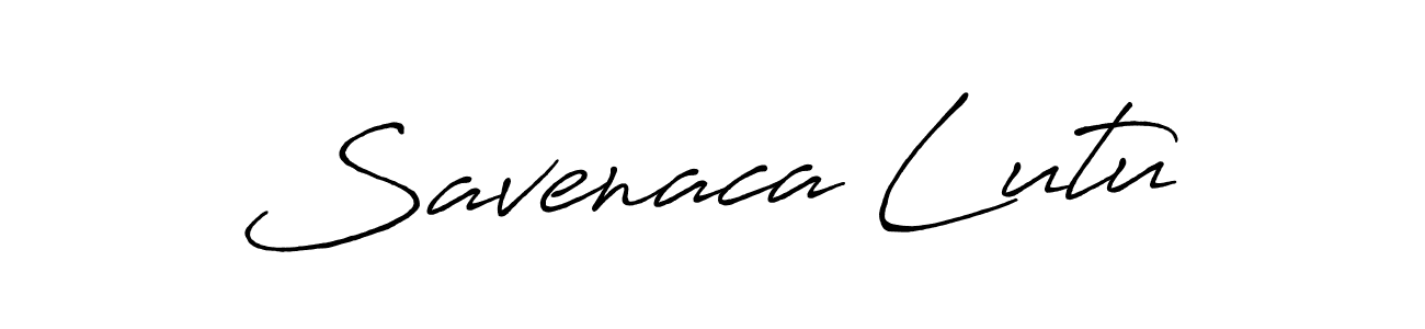 Antro_Vectra_Bolder is a professional signature style that is perfect for those who want to add a touch of class to their signature. It is also a great choice for those who want to make their signature more unique. Get Savenaca Lutu name to fancy signature for free. Savenaca Lutu signature style 7 images and pictures png