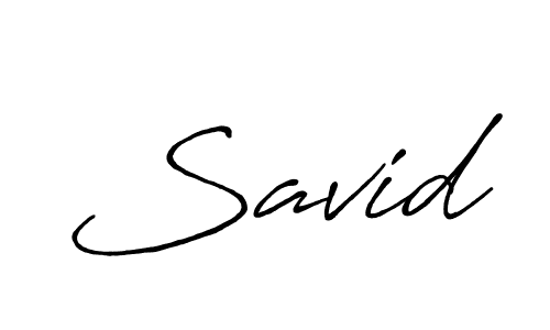 Similarly Antro_Vectra_Bolder is the best handwritten signature design. Signature creator online .You can use it as an online autograph creator for name Savid. Savid signature style 7 images and pictures png