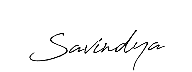 Make a beautiful signature design for name Savindya. With this signature (Antro_Vectra_Bolder) style, you can create a handwritten signature for free. Savindya signature style 7 images and pictures png