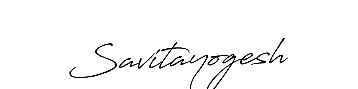 Make a beautiful signature design for name Savitayogesh. Use this online signature maker to create a handwritten signature for free. Savitayogesh signature style 7 images and pictures png