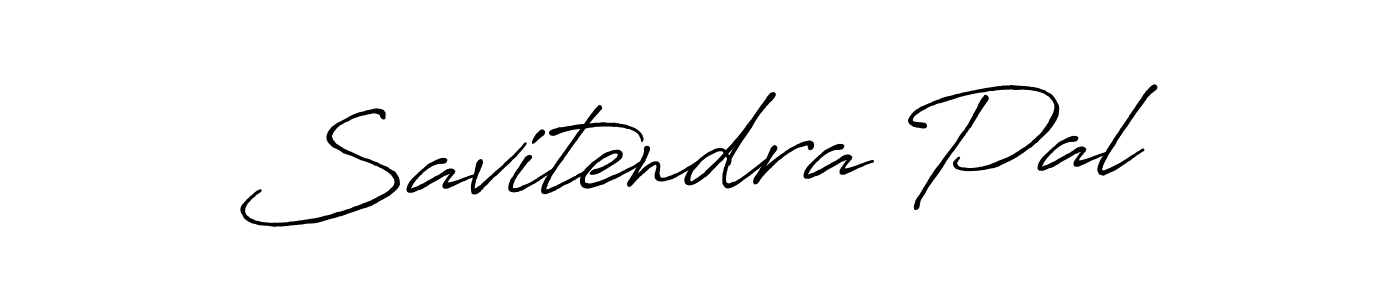 Design your own signature with our free online signature maker. With this signature software, you can create a handwritten (Antro_Vectra_Bolder) signature for name Savitendra Pal. Savitendra Pal signature style 7 images and pictures png