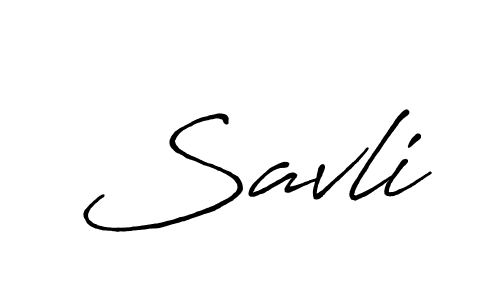 How to make Savli signature? Antro_Vectra_Bolder is a professional autograph style. Create handwritten signature for Savli name. Savli signature style 7 images and pictures png