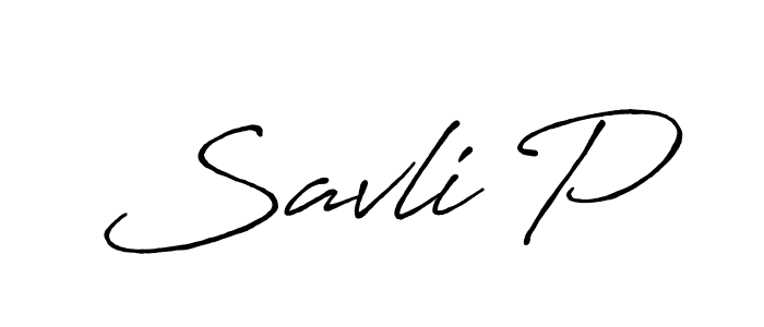Once you've used our free online signature maker to create your best signature Antro_Vectra_Bolder style, it's time to enjoy all of the benefits that Savli P name signing documents. Savli P signature style 7 images and pictures png