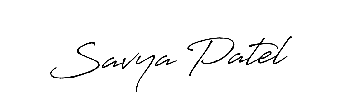 if you are searching for the best signature style for your name Savya Patel. so please give up your signature search. here we have designed multiple signature styles  using Antro_Vectra_Bolder. Savya Patel signature style 7 images and pictures png