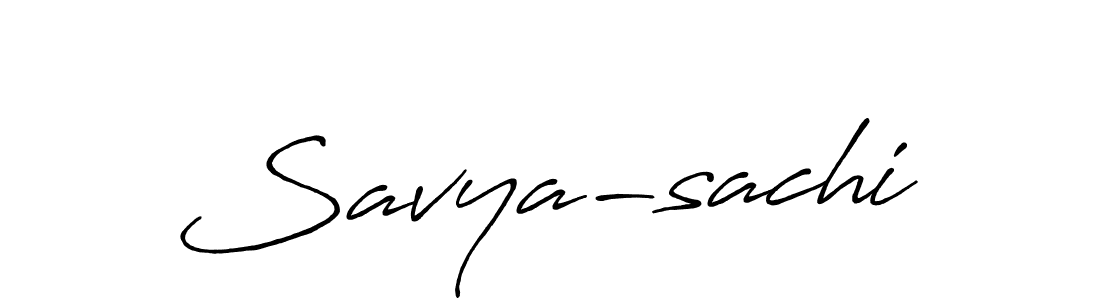 Make a beautiful signature design for name Savya-sachi. Use this online signature maker to create a handwritten signature for free. Savya-sachi signature style 7 images and pictures png