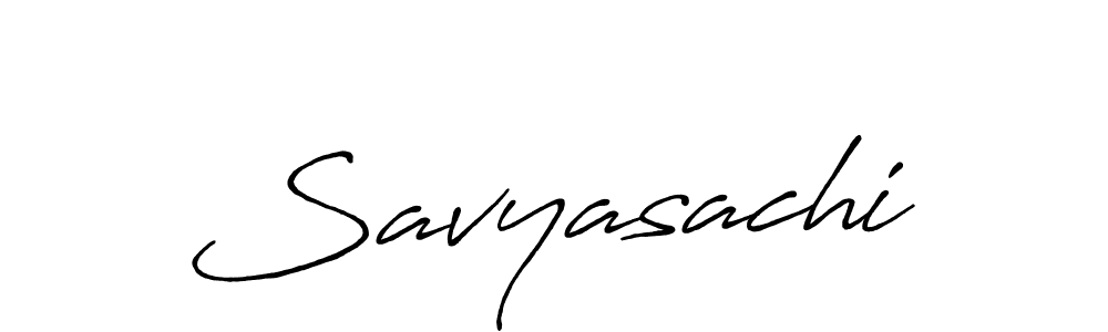 Create a beautiful signature design for name Savyasachi. With this signature (Antro_Vectra_Bolder) fonts, you can make a handwritten signature for free. Savyasachi signature style 7 images and pictures png