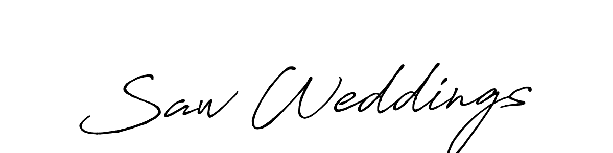 How to make Saw Weddings signature? Antro_Vectra_Bolder is a professional autograph style. Create handwritten signature for Saw Weddings name. Saw Weddings signature style 7 images and pictures png