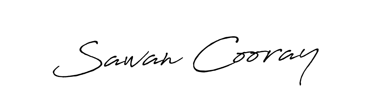 Use a signature maker to create a handwritten signature online. With this signature software, you can design (Antro_Vectra_Bolder) your own signature for name Sawan Cooray. Sawan Cooray signature style 7 images and pictures png