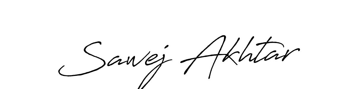 The best way (Antro_Vectra_Bolder) to make a short signature is to pick only two or three words in your name. The name Sawej Akhtar include a total of six letters. For converting this name. Sawej Akhtar signature style 7 images and pictures png