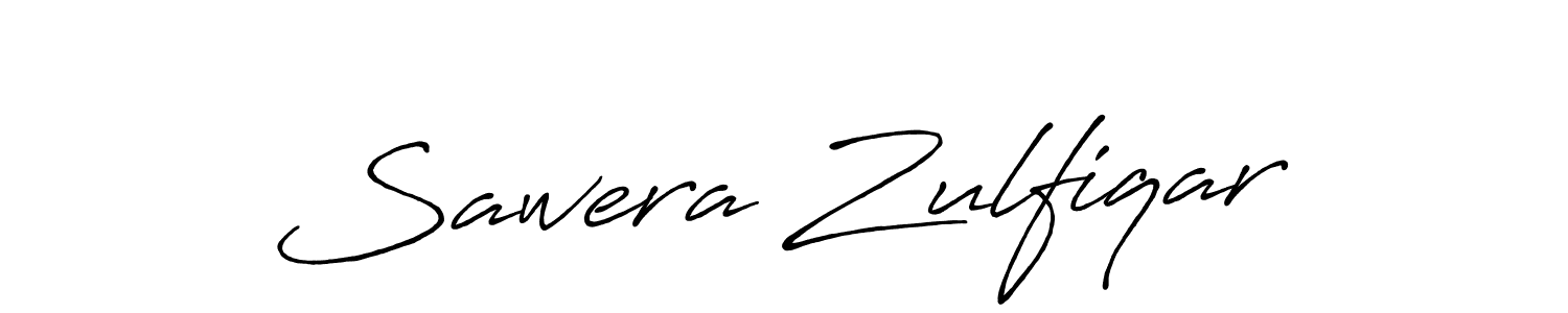 How to Draw Sawera Zulfiqar signature style? Antro_Vectra_Bolder is a latest design signature styles for name Sawera Zulfiqar. Sawera Zulfiqar signature style 7 images and pictures png