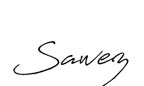 Antro_Vectra_Bolder is a professional signature style that is perfect for those who want to add a touch of class to their signature. It is also a great choice for those who want to make their signature more unique. Get Sawez name to fancy signature for free. Sawez signature style 7 images and pictures png
