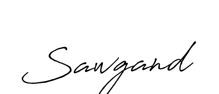 How to make Sawgand name signature. Use Antro_Vectra_Bolder style for creating short signs online. This is the latest handwritten sign. Sawgand signature style 7 images and pictures png