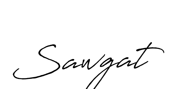 Use a signature maker to create a handwritten signature online. With this signature software, you can design (Antro_Vectra_Bolder) your own signature for name Sawgat. Sawgat signature style 7 images and pictures png