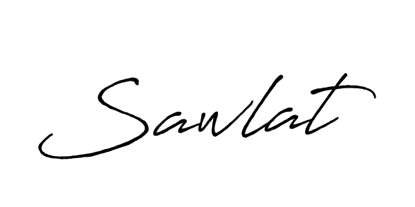 Make a beautiful signature design for name Sawlat. With this signature (Antro_Vectra_Bolder) style, you can create a handwritten signature for free. Sawlat signature style 7 images and pictures png