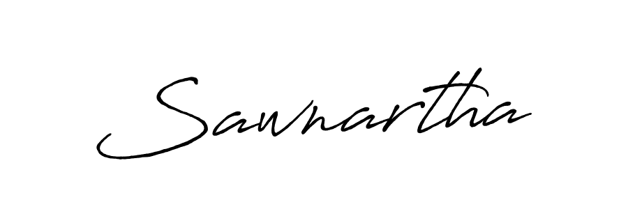 How to make Sawnartha name signature. Use Antro_Vectra_Bolder style for creating short signs online. This is the latest handwritten sign. Sawnartha signature style 7 images and pictures png