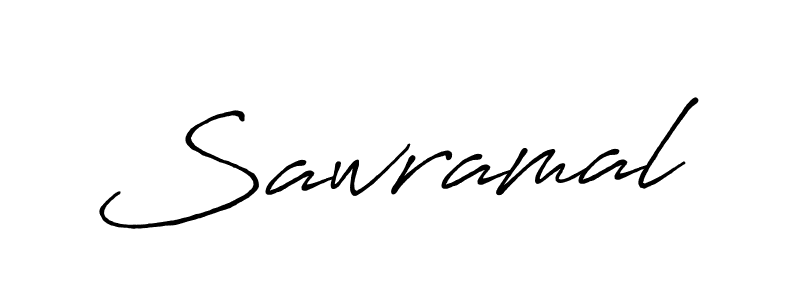 Design your own signature with our free online signature maker. With this signature software, you can create a handwritten (Antro_Vectra_Bolder) signature for name Sawramal. Sawramal signature style 7 images and pictures png