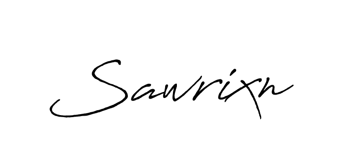 Use a signature maker to create a handwritten signature online. With this signature software, you can design (Antro_Vectra_Bolder) your own signature for name Sawrixn. Sawrixn signature style 7 images and pictures png