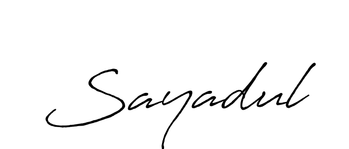 Antro_Vectra_Bolder is a professional signature style that is perfect for those who want to add a touch of class to their signature. It is also a great choice for those who want to make their signature more unique. Get Sayadul name to fancy signature for free. Sayadul signature style 7 images and pictures png