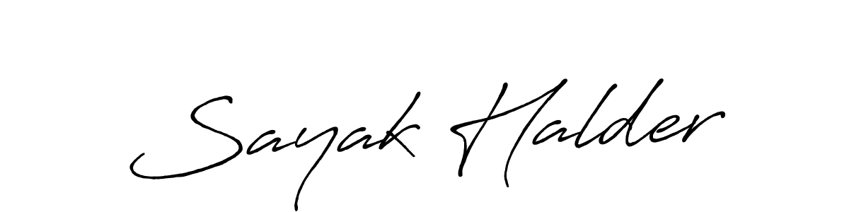 How to make Sayak Halder signature? Antro_Vectra_Bolder is a professional autograph style. Create handwritten signature for Sayak Halder name. Sayak Halder signature style 7 images and pictures png