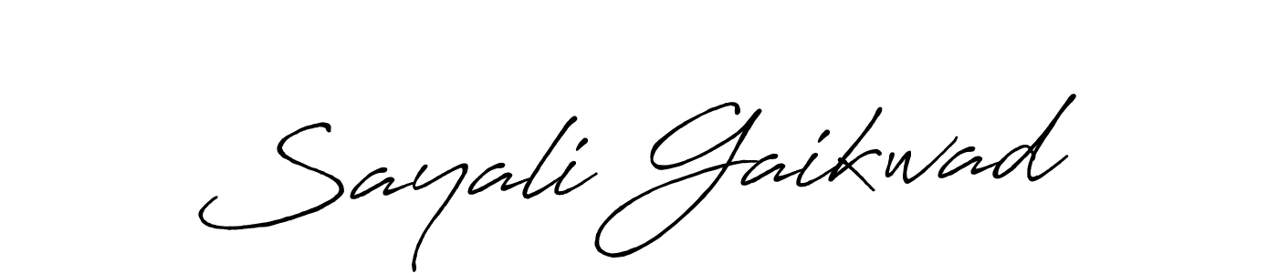 Also You can easily find your signature by using the search form. We will create Sayali Gaikwad name handwritten signature images for you free of cost using Antro_Vectra_Bolder sign style. Sayali Gaikwad signature style 7 images and pictures png