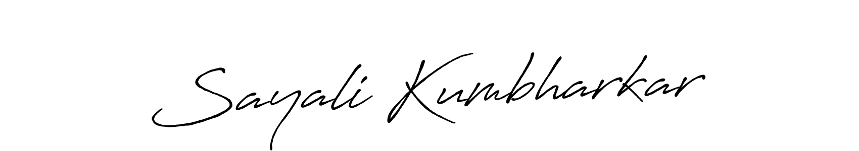 Also we have Sayali Kumbharkar name is the best signature style. Create professional handwritten signature collection using Antro_Vectra_Bolder autograph style. Sayali Kumbharkar signature style 7 images and pictures png