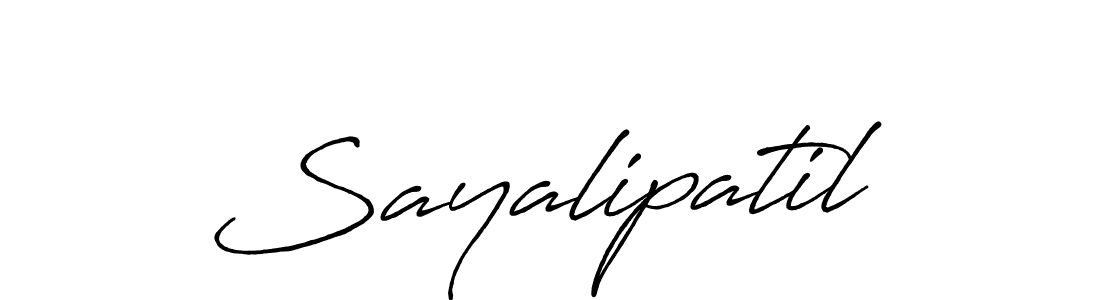 Make a short Sayalipatil signature style. Manage your documents anywhere anytime using Antro_Vectra_Bolder. Create and add eSignatures, submit forms, share and send files easily. Sayalipatil signature style 7 images and pictures png