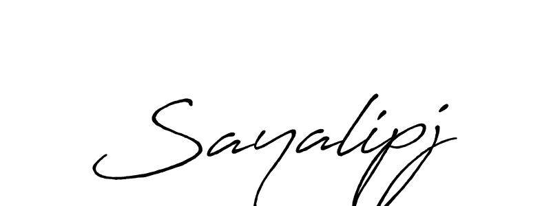 You should practise on your own different ways (Antro_Vectra_Bolder) to write your name (Sayalipj) in signature. don't let someone else do it for you. Sayalipj signature style 7 images and pictures png