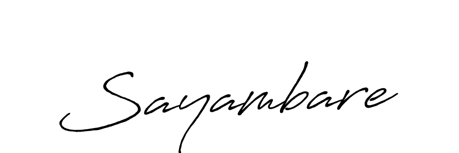 You should practise on your own different ways (Antro_Vectra_Bolder) to write your name (Sayambare) in signature. don't let someone else do it for you. Sayambare signature style 7 images and pictures png