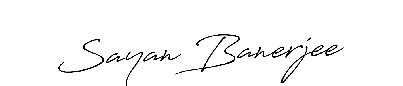 Make a beautiful signature design for name Sayan Banerjee. Use this online signature maker to create a handwritten signature for free. Sayan Banerjee signature style 7 images and pictures png