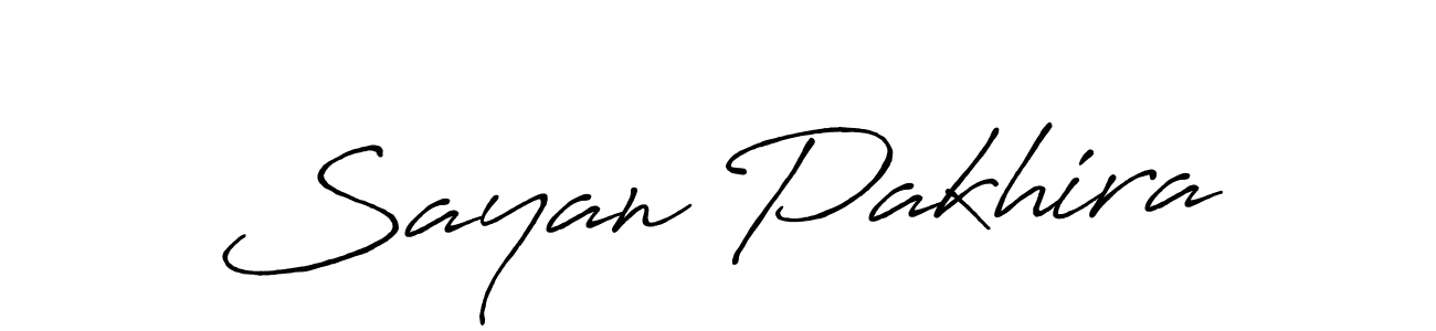 Use a signature maker to create a handwritten signature online. With this signature software, you can design (Antro_Vectra_Bolder) your own signature for name Sayan Pakhira. Sayan Pakhira signature style 7 images and pictures png